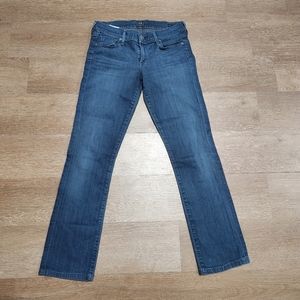 Citizen of humanity women's Jean's size 27 ava low rise straight leg